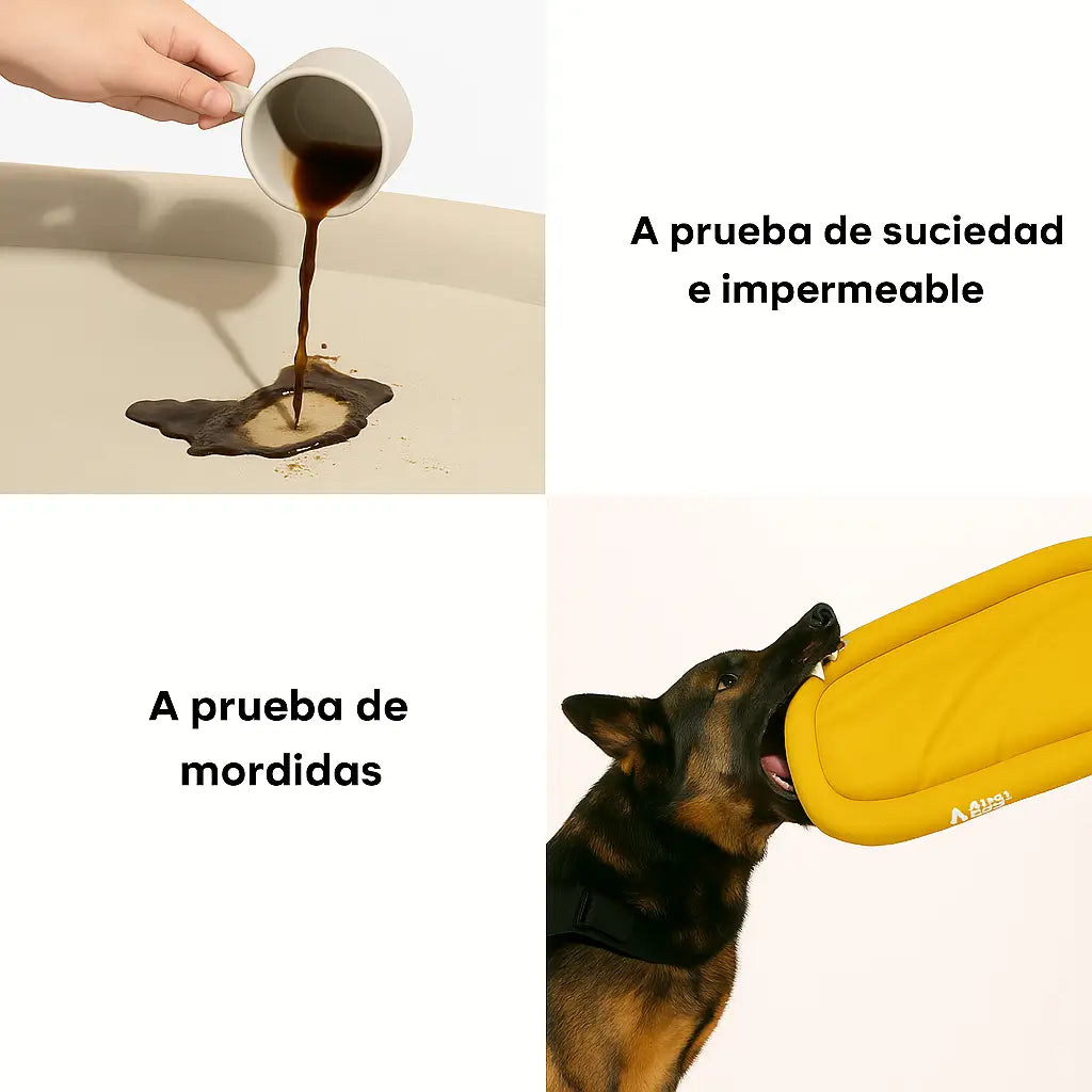 OrthoTrek™ – Colchoneta Ortopédica Premium para Perros