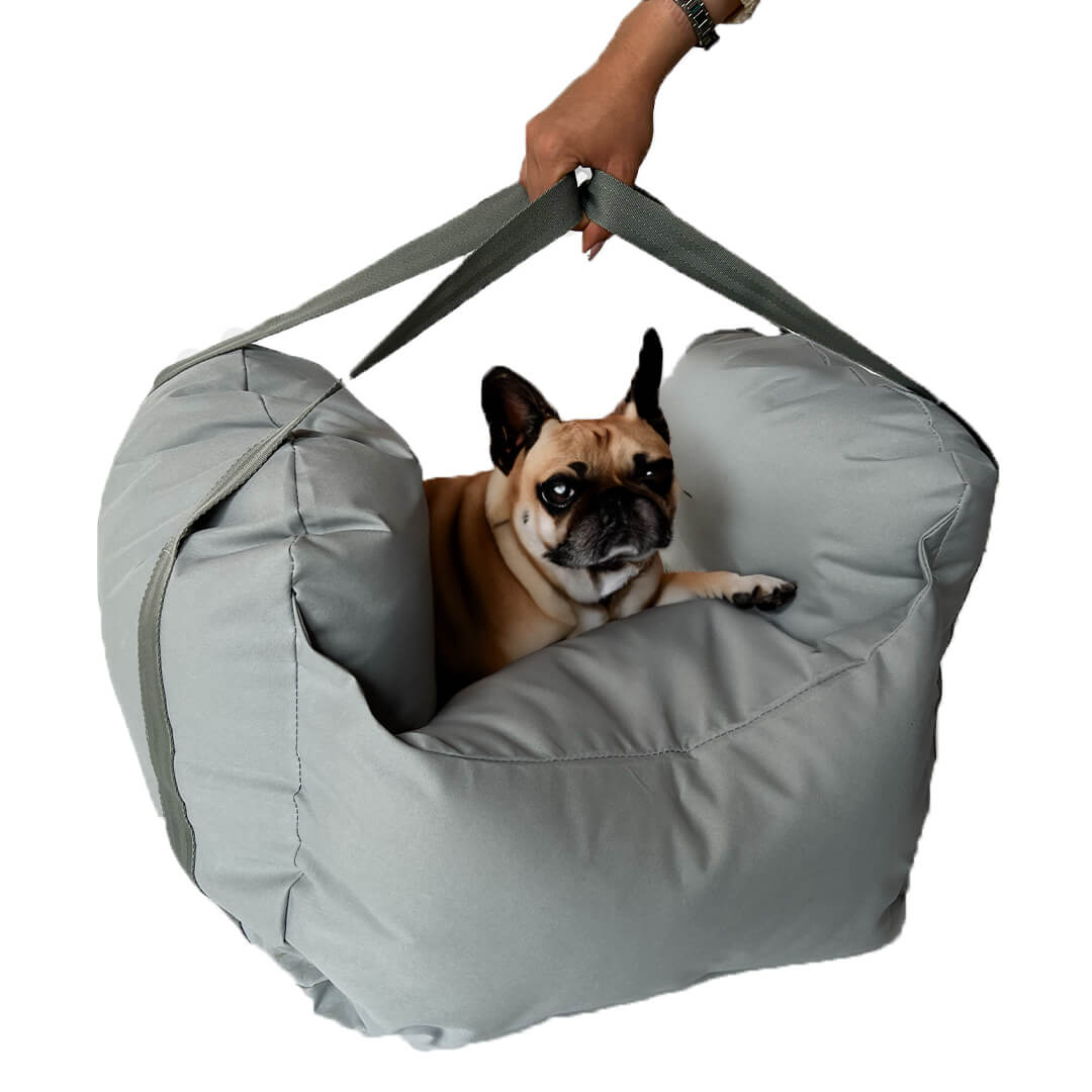 Asiento de coche para perros (Razas Pequeñas)