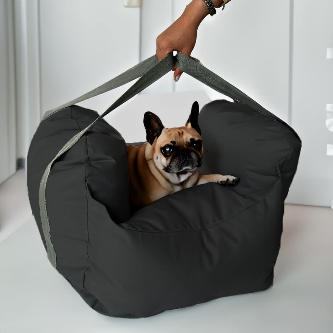 Asiento de coche para perros (Razas Pequeñas)