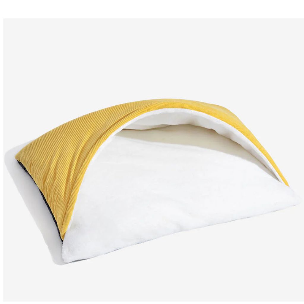 Cama tipo cueva personalizada para perros – Antiestrés y lavable