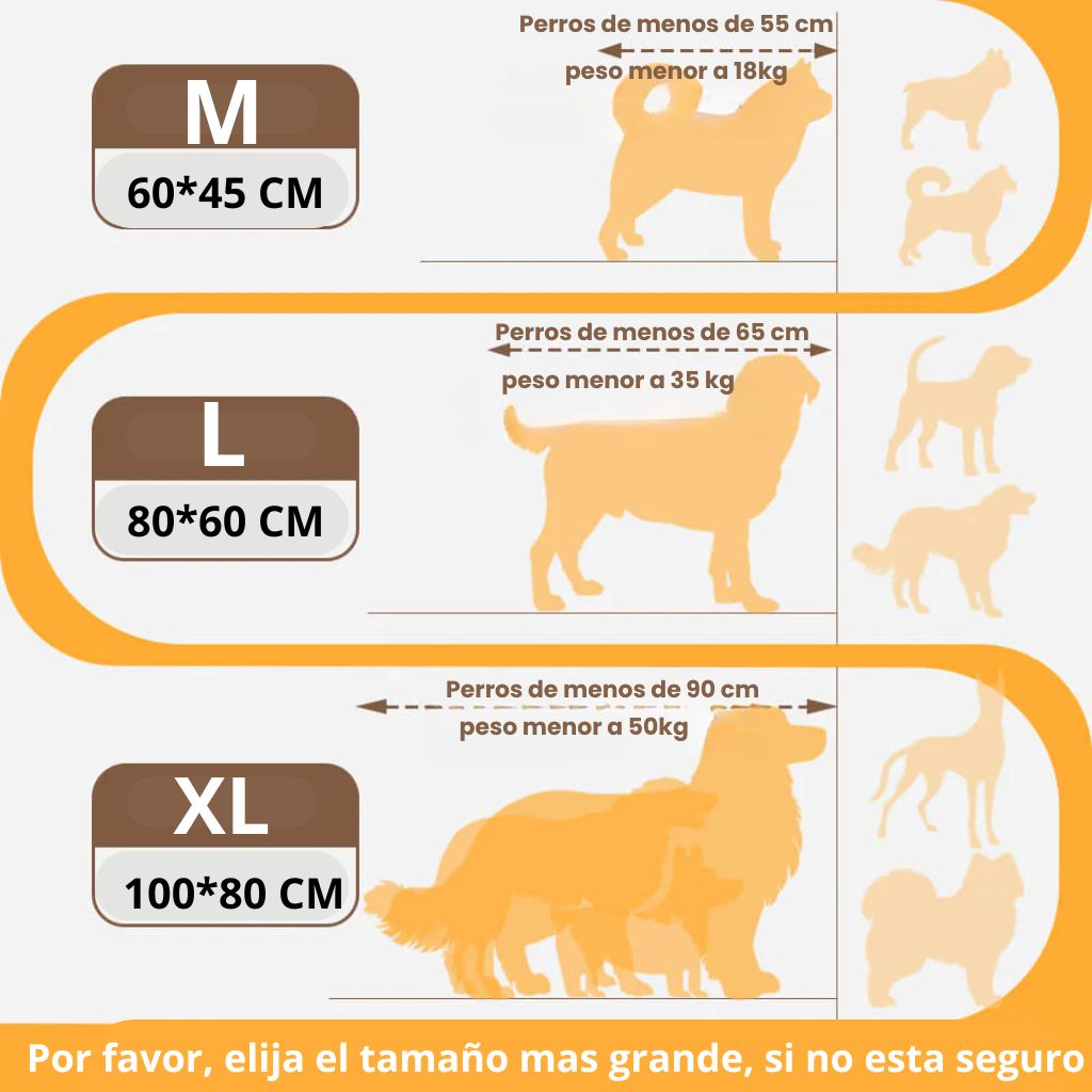 Cama tipo cueva personalizada para perros – Antiestrés y lavable